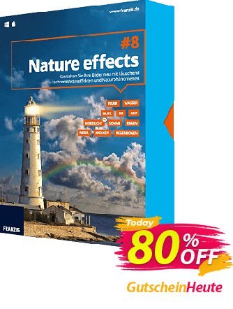 Nature effects 8 Coupon, discount 15% OFF Nature effects 8, verified. Promotion: Awful sales code of Nature effects 8, tested & approved