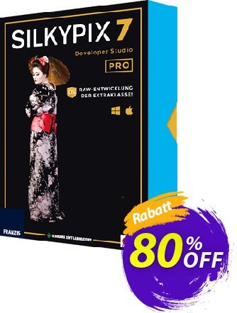 SILKYPIX Developer Studio Pro 7 Coupon, discount 88% OFF Silkypix Dev. Studio 7 Pro, verified. Promotion: Awful sales code of Silkypix Dev. Studio 7 Pro, tested & approved