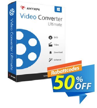Any Video Converter Ultimate discount coupon Redirect coupon Product Avangate from Anymp4 - 