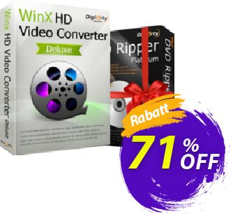 WinX HD Video Converter Deluxe - Lifetime  Gutschein New Year Promo Aktion: Exclusive promo code of WinX HD Video Converter Deluxe (Lifetime), tested in December 2024