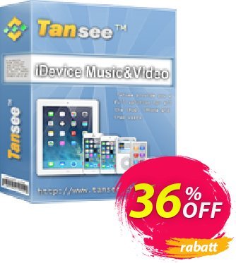 Tansee iOS Music & Video Transfer Coupon, discount Tansee discount codes 13181. Promotion: 13181-3