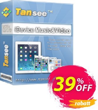 Tansee iOS Music & Video Transfer - 1 year Gutschein Tansee discount codes 13181 Aktion: Tansee discount coupon (13181)