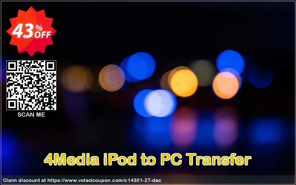 4Media iPod to Mac Transfer discount coupon Coupon for 5300 - 