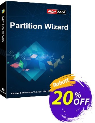MiniTool Partition Wizard Enterprise Gutschein 20% off Aktion: reseller 20% off