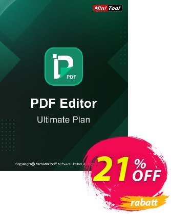 MiniTool PDF Editor PRO Monthly PlanDiskont 20% OFF MiniTool PDF Editor PRO Monthly Plan, verified