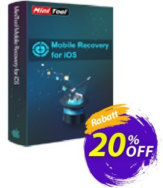 MiniTool Mobile Recovery for iOS Lifetime discount coupon 20% off - 