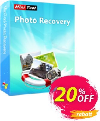 MiniTool Photo Recovery Ultimate discount coupon 20% off - 