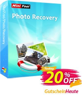 MiniTool Photo Recovery Deluxe Gutschein 20% off Aktion: 