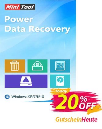 MiniTool Power Data Recovery (Business Enterprise) discount coupon 20% off - 