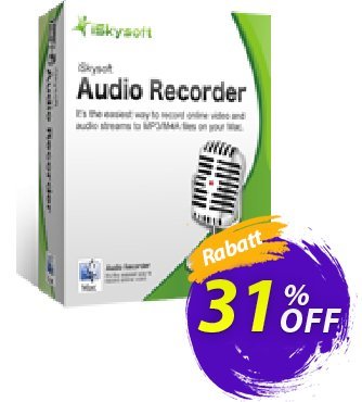iSkysoft Audio Recorder for Mac discount coupon iSkysoft Audio Recorder for Mac excellent deals code 2024 - excellent deals code of iSkysoft Audio Recorder for Mac 2024
