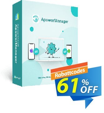 ApowerManager 1 Year License Gutschein ApowerManager Personal License (Yearly Subscription) wondrous sales code 2024 Aktion: excellent discounts code of ApowerManager Personal License (Yearly Subscription) 2024
