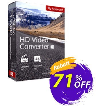 Aiseesoft HD Video Converter discount coupon Aiseesoft HD Video Converter excellent promotions code 2024 - 40% Off for All Products of Aiseesoft