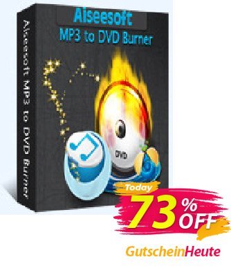 Aiseesoft MP3 to DVD Burner discount coupon  - 40% Off for All Products of Aiseesoft