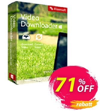 Aiseesoft Video Downloader discount coupon 40% Aiseesoft - 40% Off for All Products of Aiseesoft