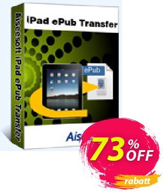 Aiseesoft iPad ePub Transfer discount coupon 40% Aiseesoft - 