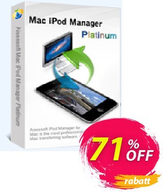 Aiseesoft Mac iPod Manager Platinum discount coupon 40% Aiseesoft - 