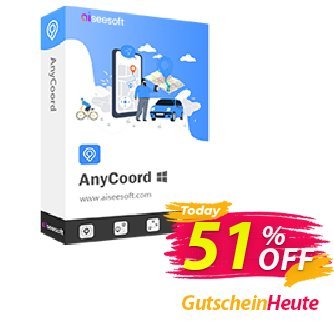 Aiseesoft AnyCoord + 18 Devices Gutschein Aiseesoft AnyCoord + 18 Devices Staggering promo code 2024 Aktion: Staggering promo code of Aiseesoft AnyCoord + 18 Devices 2024