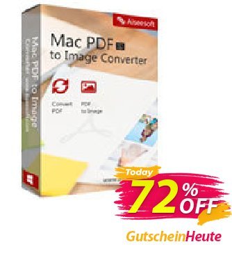 Aiseesoft Mac PDF to Image Converter Gutschein 40% Aiseesoft Aktion: 40% Off for All Products of Aiseesoft