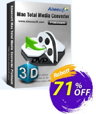 Aiseesoft Mac Total Media Converter Platinum discount coupon Aiseesoft Mac Total Media Converter Platinum formidable discounts code 2024 - formidable discounts code of Aiseesoft Mac Total Media Converter Platinum 2024