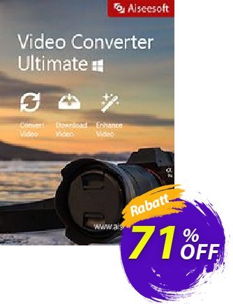 Aiseesoft Video Converter Ultimate Gutschein Aiseesoft Video Converter Ultimate dreaded offer code 2024 Aktion: 40% Off for All Products of Aiseesoft