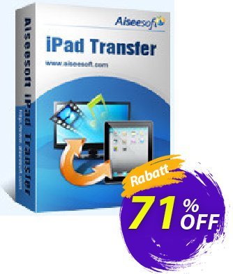 Aiseesoft iPad Transfer Ultimate discount coupon 40% Aiseesoft - 