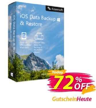 FoneLab - iOS Data Backup & Restore Gutschein 40% Aiseesoft Aktion: 40% Aiseesoft Coupon code