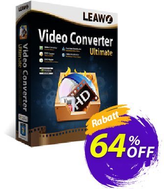 Leawo Video Converter Ultimate  - LIFETIME  Gutschein Leawo coupon (18764) Aktion: Leawo discount