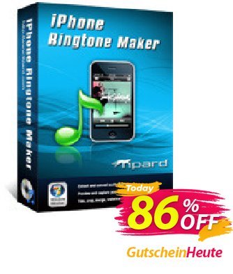 Tipard iPhone Ringtone Maker Lifetime Coupon, discount Tipard iPhone Ringtone Maker super offer code 2024. Promotion: 50OFF Tipard