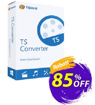 Tipard TS Converter Gutschein Tipard TS Converter wondrous sales code 2024 Aktion: 50OFF Tipard