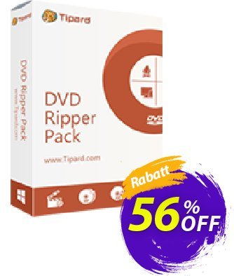 Tipard DVD Ripper Pack Coupon, discount 55% OFF Tipard DVD Ripper Pack, verified. Promotion: Formidable discount code of Tipard DVD Ripper Pack, tested & approved