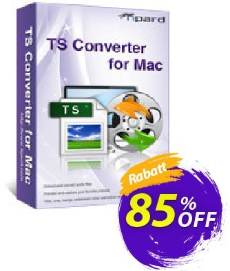 Tipard TS Converter for Mac Gutschein Tipard TS Converter for Mac best discounts code 2024 Aktion: 50OFF Tipard