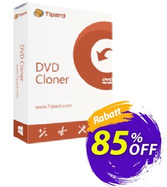 Tipard DVD Cloner 6 Lifetime Gutschein Tipard DVD Cloner 6 dreaded promotions code 2024 Aktion: 50OFF Tipard