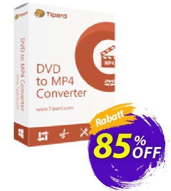 Tipard DVD to MP4 Converter Gutschein Tipard DVD to MP4 Converter dreaded deals code 2024 Aktion: 50OFF Tipard