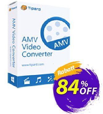 Tipard AMV Video Converter for Mac Coupon, discount 50OFF Tipard. Promotion: 50OFF Tipard