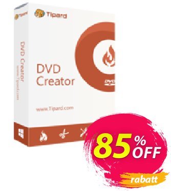 Tipard DVD Creator Lifetime discount coupon Tipard DVD Creator super promotions code 2024 - 50OFF Tipard