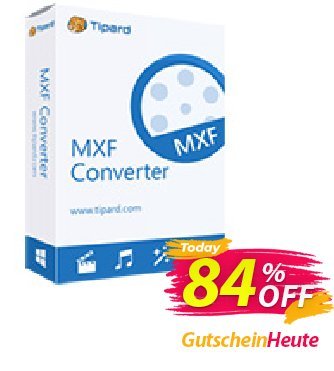 Tipard MXF Converter Coupon, discount Tipard MXF Converter wondrous discount code 2024. Promotion: 50OFF Tipard