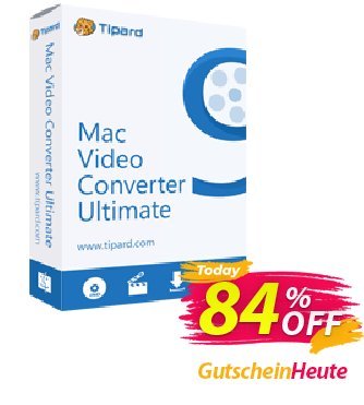 Tipard Mac DVD Converter Platinum Gutschein 50OFF Tipard Aktion: 50OFF Tipard
