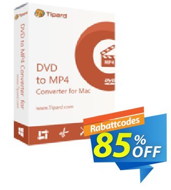 Tipard DVD to MP4 Converter for Mac Coupon, discount Tipard DVD to MP4 Converter for Mac staggering promo code 2024. Promotion: 50OFF Tipard