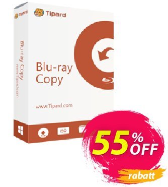 Tipard Blu-ray Copy Gutschein 55% OFF Tipard Blu-ray Copy (1 year), verified Aktion: Formidable discount code of Tipard Blu-ray Copy (1 year), tested & approved