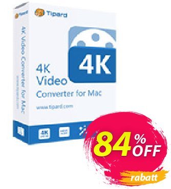 Tipard 4K Video Converter for Mac Gutschein 50OFF Tipard Aktion: 50OFF Tipard