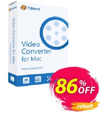 Tipard iPod Video Converter for Mac Coupon, discount Tipard iPod Video Converter for Mac formidable deals code 2024. Promotion: 50OFF Tipard