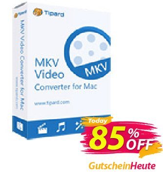 Tipard MKV Video Converter for Mac Gutschein Tipard MKV Video Converter for Mac wondrous promotions code 2024 Aktion: 50OFF Tipard