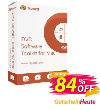 Tipard Mac DVD Software Toolkit Platinum Gutschein Tipard Mac DVD Software Toolkit Platinum wondrous promotions code 2024 Aktion: excellent promo code of Tipard Mac DVD Software Toolkit Platinum 2024