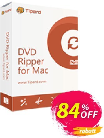 Tipard DVD to MOV Converter for Mac discount coupon 50OFF Tipard - 50OFF Tipard