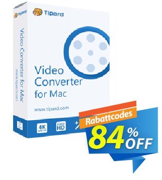 Tipard WMV Video Converter for Mac Gutschein Tipard WMV Video Converter for Mac super discounts code 2024 Aktion: 50OFF Tipard