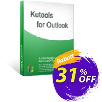 Kutools for Outlook Gutschein 30% OFF Kutools for Outlook, verified Aktion: Wonderful deals code of Kutools for Outlook, tested & approved