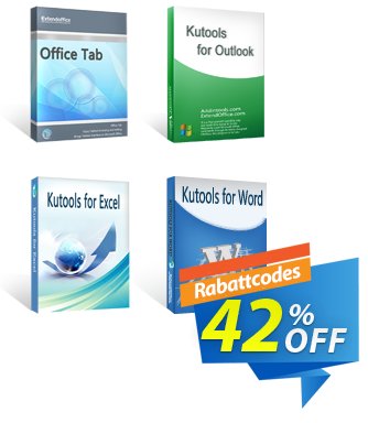 Office Tab + Kutools for Excel / Outlook / Word Gutschein 42% OFF Office Tab + Kutools for Excel / Outlook / Word, verified Aktion: Wonderful deals code of Office Tab + Kutools for Excel / Outlook / Word, tested & approved