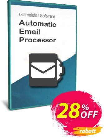 Automatic Email Processor 2 (Standard Edition) - Site License discount coupon Coupon code Automatic Email Processor 2 (Standard Edition) - Site License - Automatic Email Processor 2 (Standard Edition) - Site License offer from Gillmeister Software