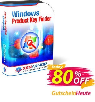 XenArmor Windows Product Key Finder Gutschein Coupon code XenArmor Windows Product Key Finder Personal Edition Aktion: XenArmor Windows Product Key Finder Personal Edition offer from XenArmor Security Solutions Pvt Ltd