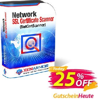 XenArmor Network SSL Certificate Scanner Gutschein Coupon code XenArmor Network SSL Certificate Scanner Personal Edition Aktion: XenArmor Network SSL Certificate Scanner Personal Edition offer from XenArmor Security Solutions Pvt Ltd